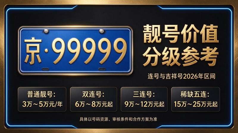 2026年京牌租赁政策与车辆展示